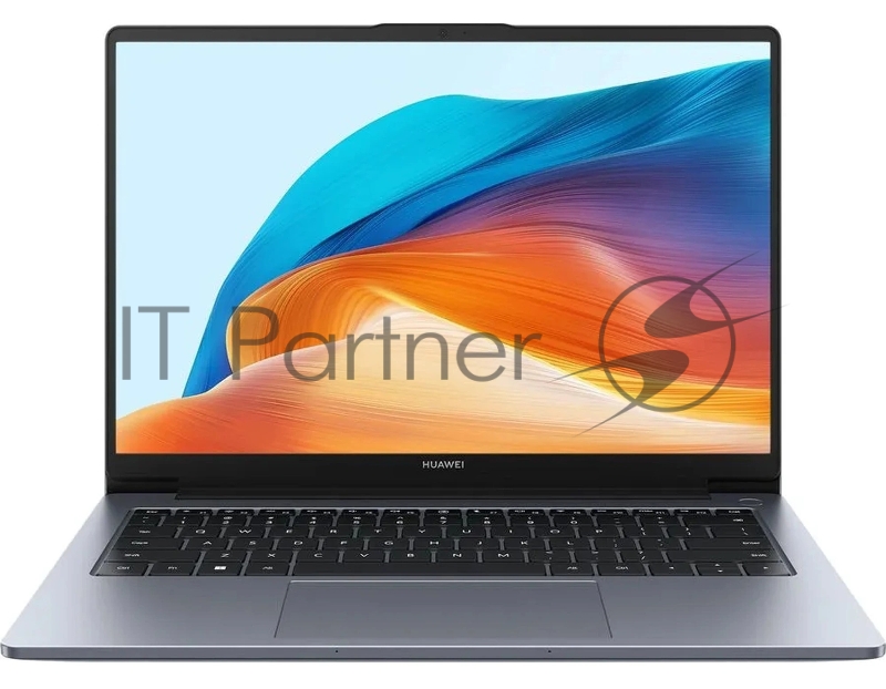 Ноутбук Huawei MateBook D 14 MDG-X/14/IPS/Intel Core i5 13420H/16Gb/512Gb SSD/Intel UHD Graphics/noOS/серый/1.39kg