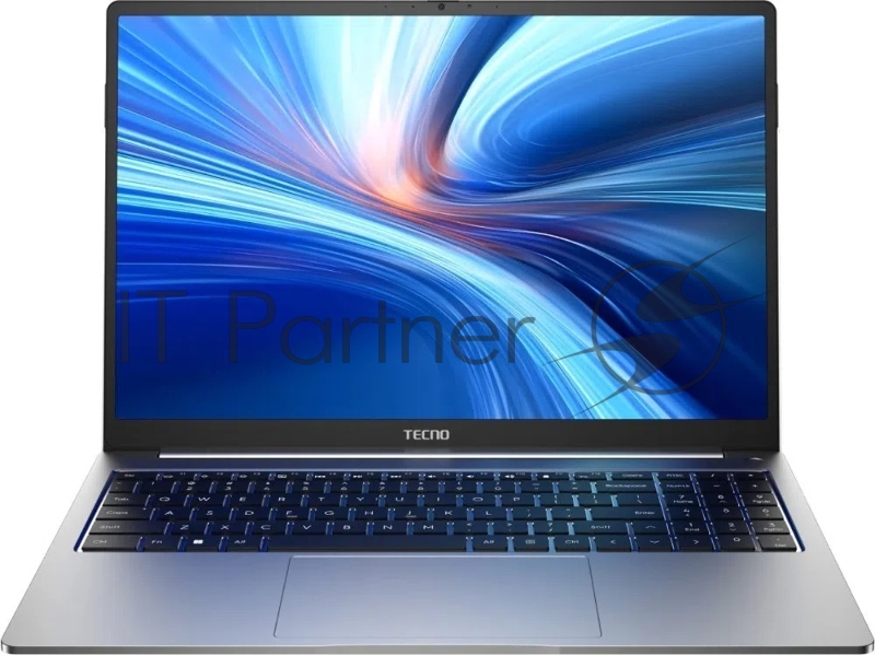 Ноутбук TECNO Megabook T16RA/16/IPS/Intel Core i5-13420H/16Gb/1Tb SSD/Intel UHD Graphics/Windows 11 Home/серый/1.74kg