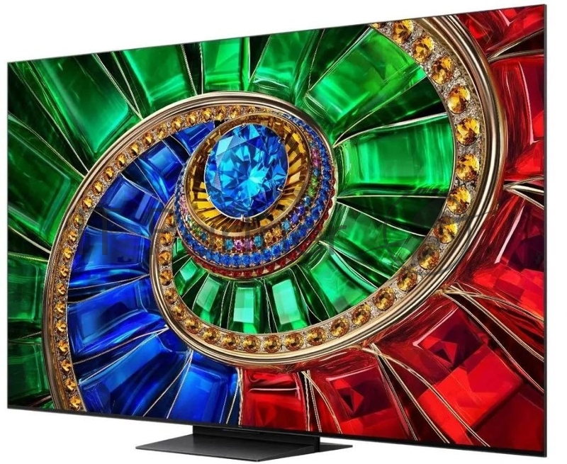 Телевизор TCL 75 75RM7L, черный, QLED RGB-Mini LED, 3840x2160 4K Ultra HD, 144 Гц, Google TV, 3 ГБ/64 ГБ