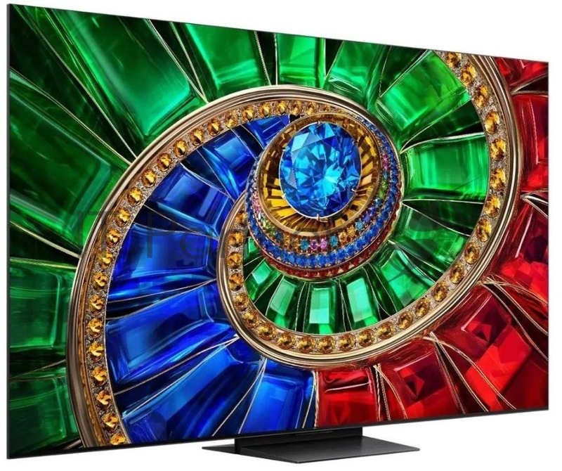 Телевизор TCL 75 75RM7L, черный, QLED RGB-Mini LED, 3840x2160 4K Ultra HD, 144 Гц, Google TV, 3 ГБ/64 ГБ
