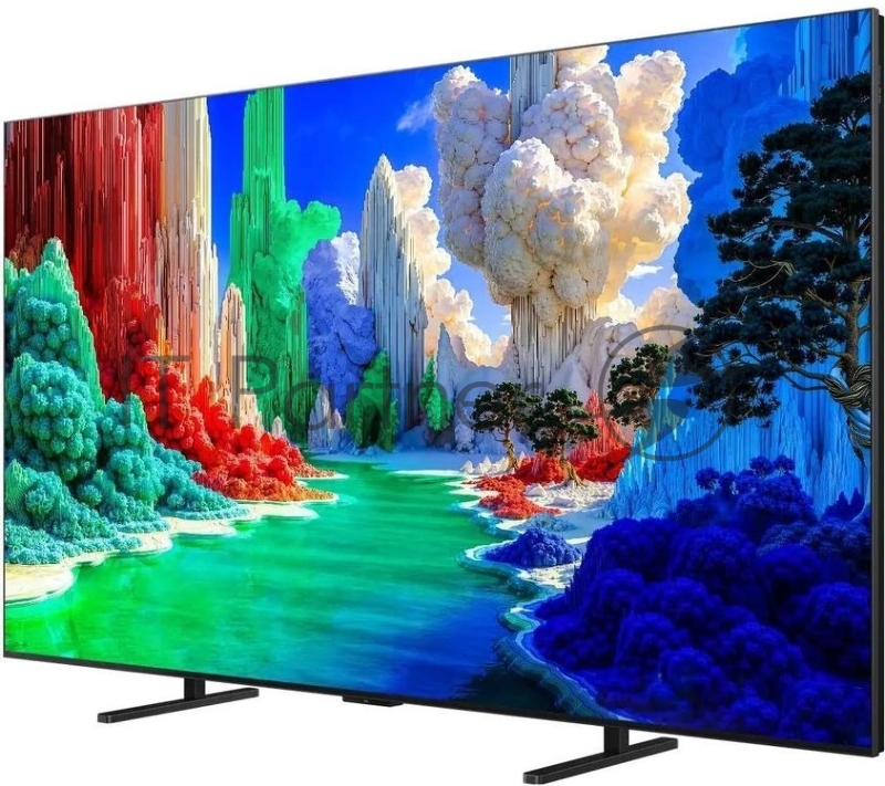 Телевизор TCL 65 65A400, черный, QLED, 3840x2160 4K Ultra HD, 144 Гц, Google TV, 3 ГБ/32 ГБ
