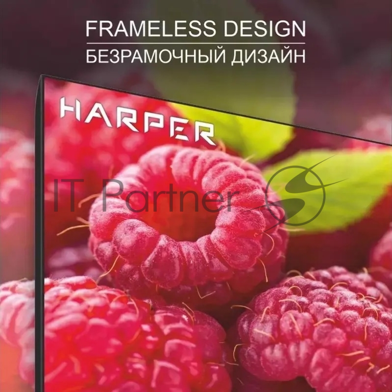 Телевизор HARPER 60 60Q770TS, черный, QLED, 3840x2160 4K Ultra HD, 60 Гц, Android TV, 2 ГБ/16 ГБ