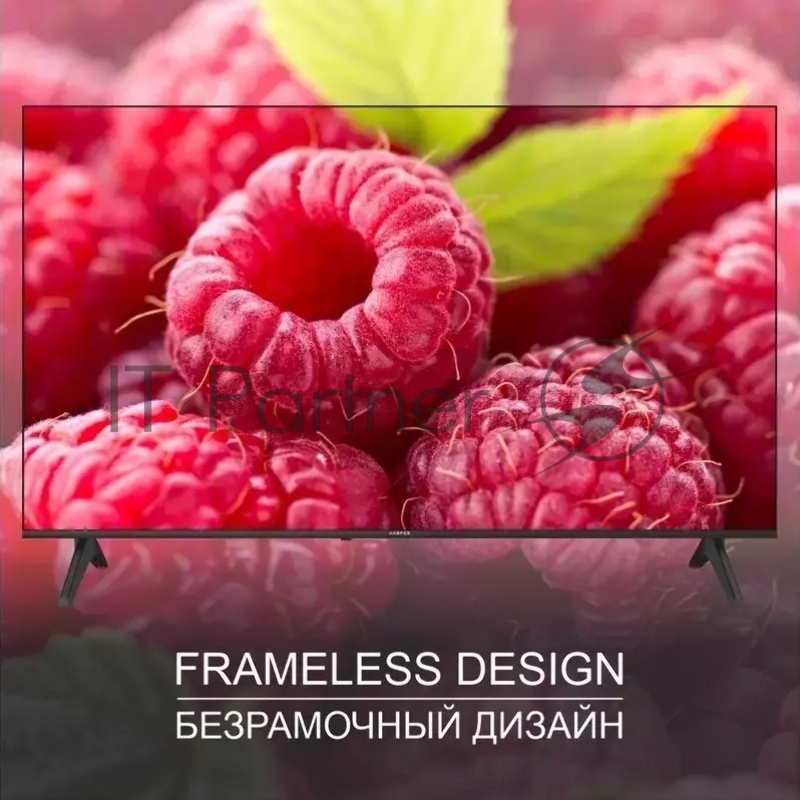 Телевизор HARPER 60 60Q770TS, черный, QLED, 3840x2160 4K Ultra HD, 60 Гц, Android TV, 2 ГБ/16 ГБ