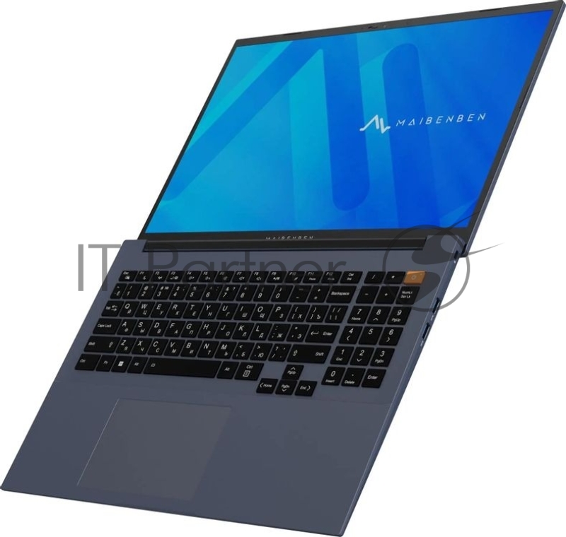 Ноутбук Maibenben M16C-R745UM/16/IPS/AMD Ryzen 5 7445HS/16Gb/512Gb SSD/AMD Radeon Graphics/Windows 11 Home/синий/1.84kg