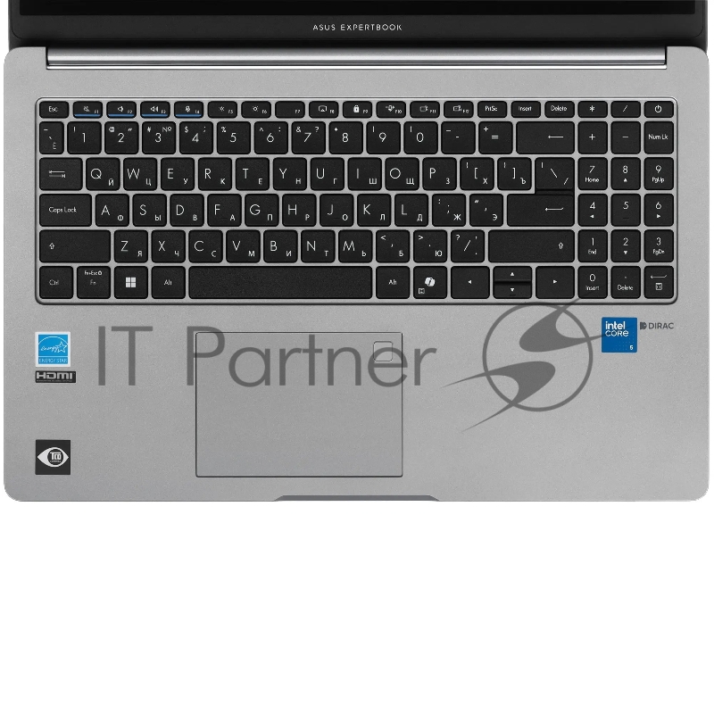Ноутбук ASUS ExpertBook Essential P1503CVA-S72501X/15.6/IPS/Intel Core 5 210H/16GB/512GB SSD/Intel Graphics/Windows 11 Pro/серый/1.64kg
