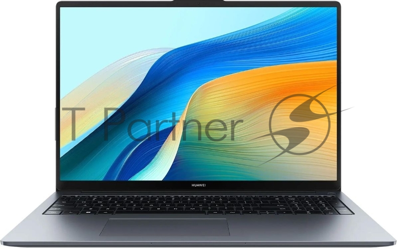 Ноутбук Huawei MateBook D16 MCLG-X/16/IPS/Intel Core i5 13420H/16384Mb/1000Gb SSD/Intel UHD Graphics/DOS/серый/1.68kg