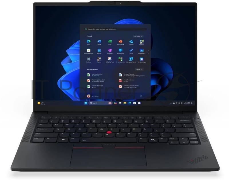 Ноутбук Lenovo Thinkpad E14 Gen 7/14/IPS/Intel Core Ultra 7 255H/32GB/512GB SSD/Intel Arc/Без ОС/черный/1.34kg