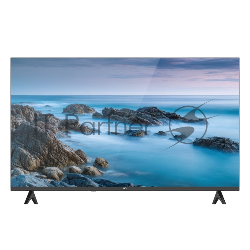 Телевизор BQ 43F40B Black(РФ). 43, 109.22 см, FHD (1920*1080), 220 cd/m2 ±10%, 3000:1, DVB-C/T/T2, 3 HDMI, 2 USB, звук 16 Вт, тонкие рамки