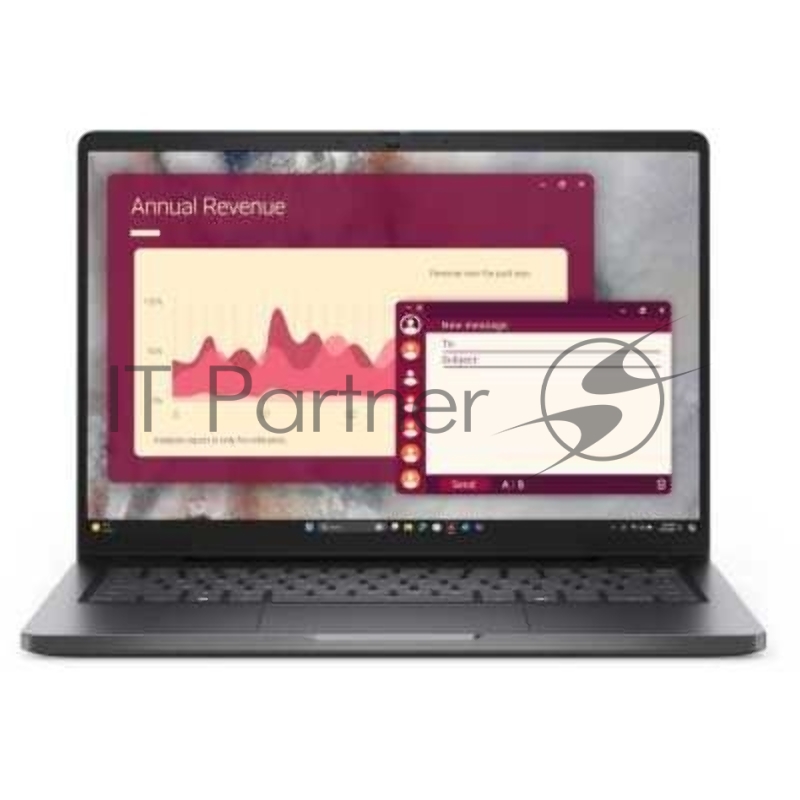 Ноутбук Dell 16 Pro Pro16-7655/16/IPS/Intel Core Ultra 7 255U/32GB/512GB SSD/Intel Graphics/Windows 11 Pro/серебристый/1.8kg
