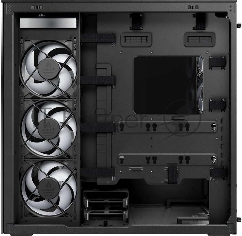 Корпус для ПК Arctic Cooling ARCTIC Xtender Black/Clear Glass ACPCC00023A
