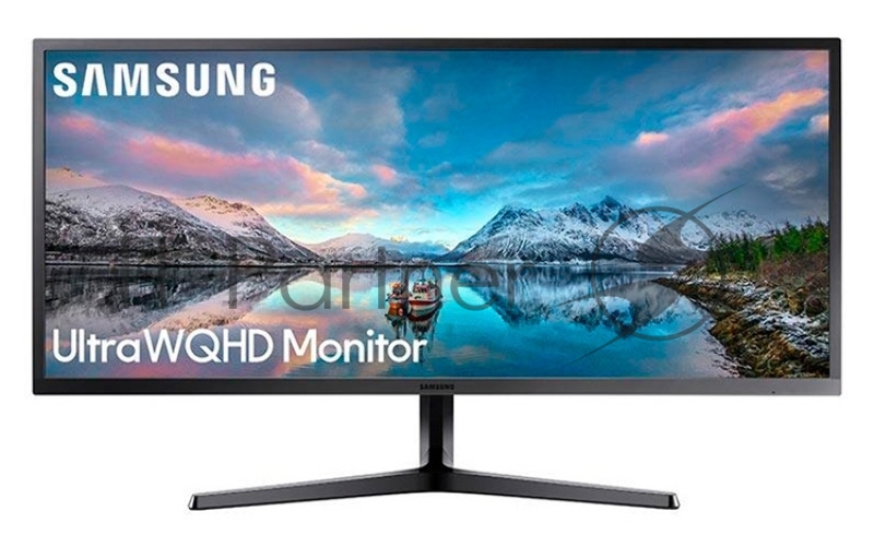 Монитор Samsung 34 S34J550WQI черный VA LED 4ms 21:9 HDMI матовая 3000:1 300cd 178гр/178гр 3440x144