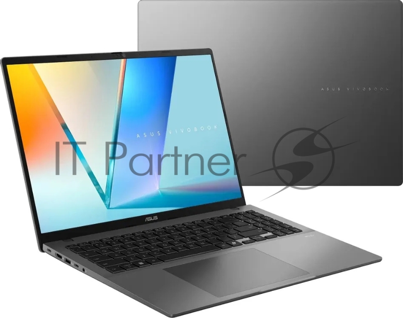 ASUS Vivobook S16 M3607HA AMD Ryzen 7 260 3800MHz/16/1920x1200/16GB/512GB SSD/AMD Radeon 780M/Wi-Fi/Bluetooth/Windows 11 Pro (90NB16F1-M00H30_Win11P) Grey