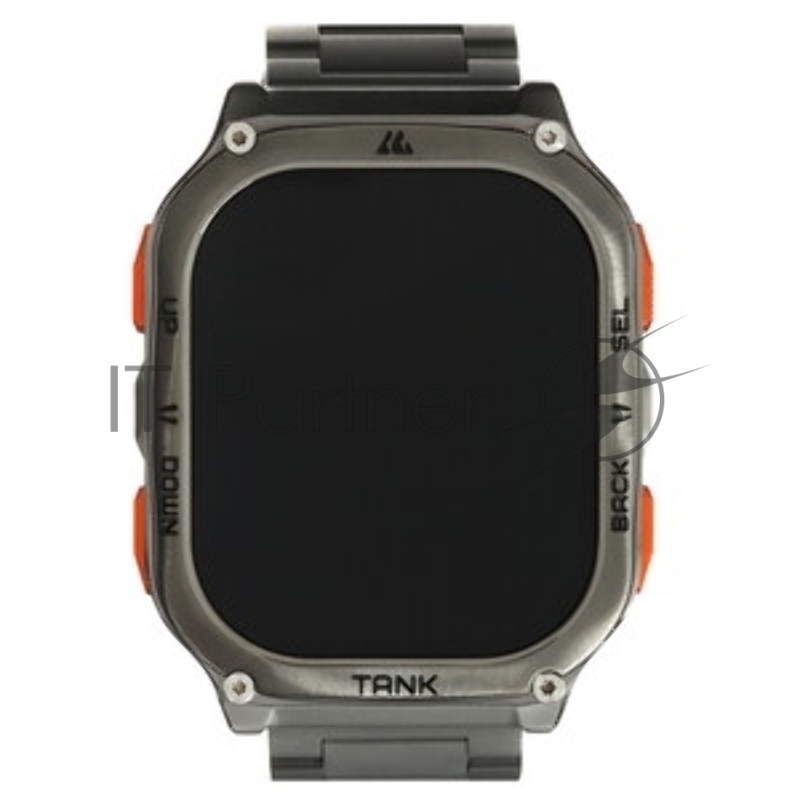 Умные часы KOSPET Tank M3 Ultra, 1.96 AMOLED, Bluetooth 5.0, GPS, IP69K, серебристый