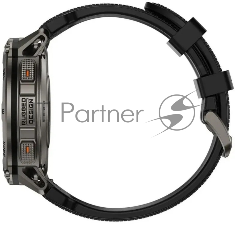 Умные часы KOSPET Tank T4, 1.43 AMOLED, Bluetooth, WR50, черный
