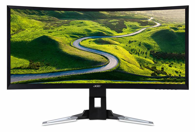 Монитор Acer 35 XZ350CUBMIJPHZ черный VA LED 4ms 21:9 (Ultrawide) HDMI M/M матовая HAS 100000000:1