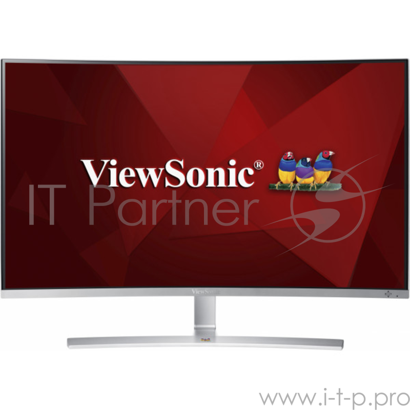 МОНИТОР 31.5 Viewsonic VX3216-SCMH-W-2 Silver (изогнутый, VA, LED, 1920x1080, 5 ms, 178°/178°, 280