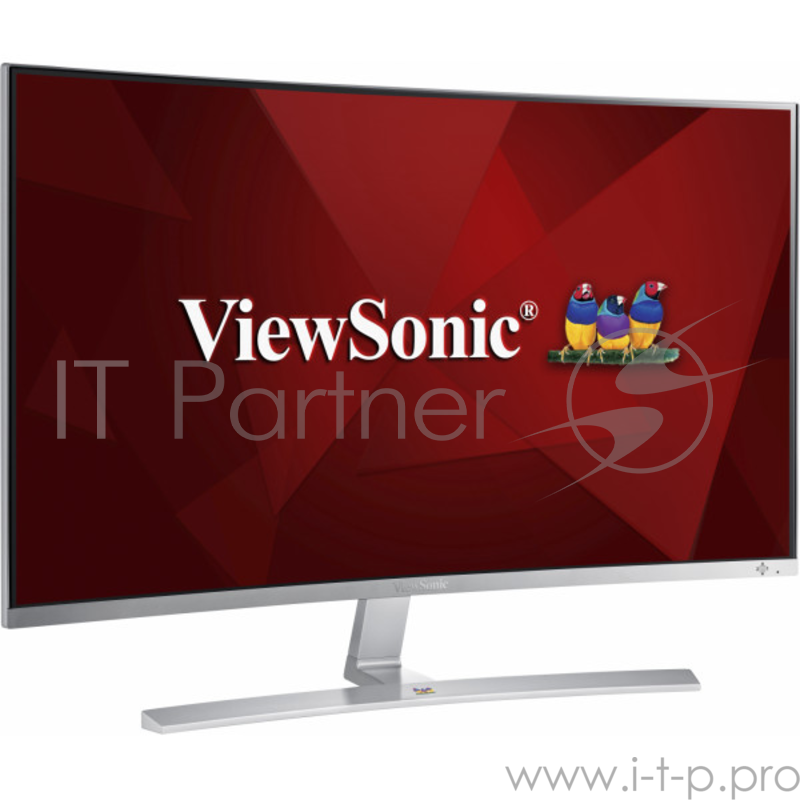МОНИТОР 31.5 Viewsonic VX3216-SCMH-W-2 Silver (изогнутый, VA, LED, 1920x1080, 5 ms, 178°/178°, 280