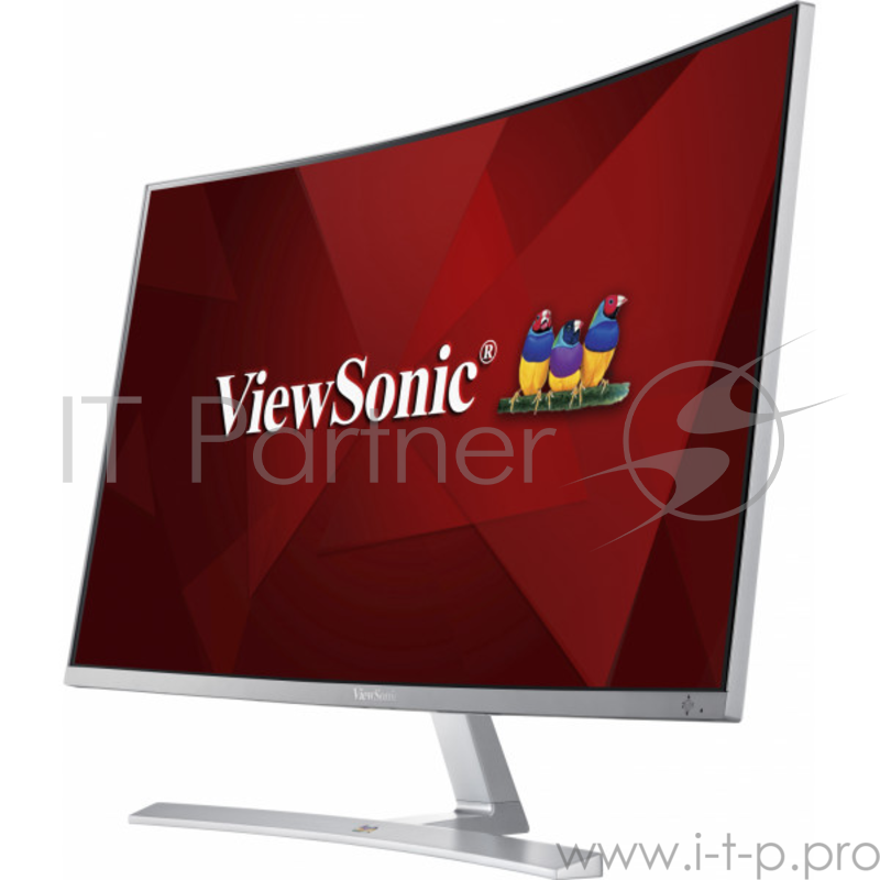 МОНИТОР 31.5 Viewsonic VX3216-SCMH-W-2 Silver (изогнутый, VA, LED, 1920x1080, 5 ms, 178°/178°, 280