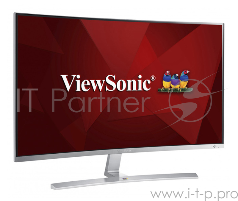 МОНИТОР 31.5 Viewsonic VX3216-SCMH-W-2 Silver (изогнутый, VA, LED, 1920x1080, 5 ms, 178°/178°, 280