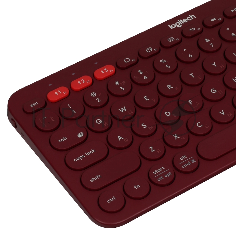 Клавиатура беспроводная Logitech K380 (920-007655) красный
