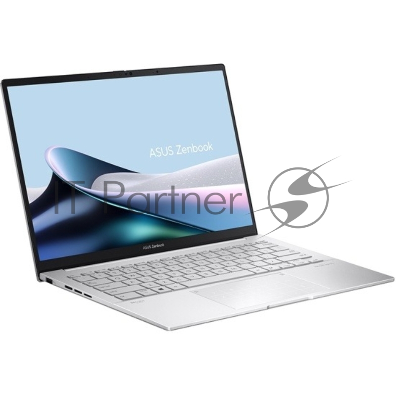 Ноутбук ASUS Zenbook 14 UX3405CA-ST1109/14/OLED/Intel Core Ultra 9 285H/32Gb/1Tb SSD/Intel Graphics/NoOS/серебристый/1.2kg