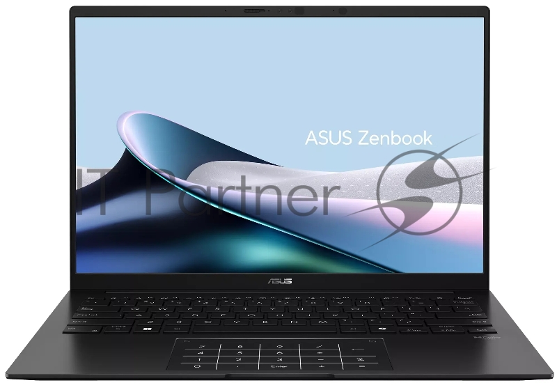 Ноутбук ASUS Zenbook 14 UM3406GA-QD049/14/OLED/AMD Ryzen 5 430/16Gb/512Gb SSD/AMD Radeon 840M/NoOS/черный/1.2kg
