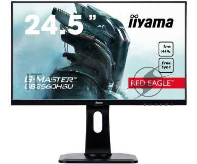 Монитор Iiyama 24.5 G-Master GB2560HSU-B1 черный TN LED 1ms 16:9 HDMI M/M матовая HAS Pivot 250cd 1