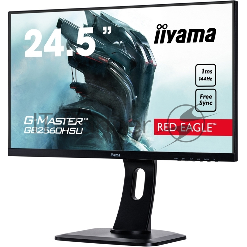 Монитор Iiyama 24.5 G-Master GB2560HSU-B1 черный TN LED 1ms 16:9 HDMI M/M матовая HAS Pivot 250cd 1
