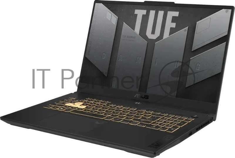 Ноутбук ASUS TUF Gaming F17 FX707VJB/17.3/IPS/Intel Core 5 210H/16GB/512GB SSD/NVIDIA GeForce RTX 3050 6GB/Bluetooth/Без ОС/серый/2.6kg