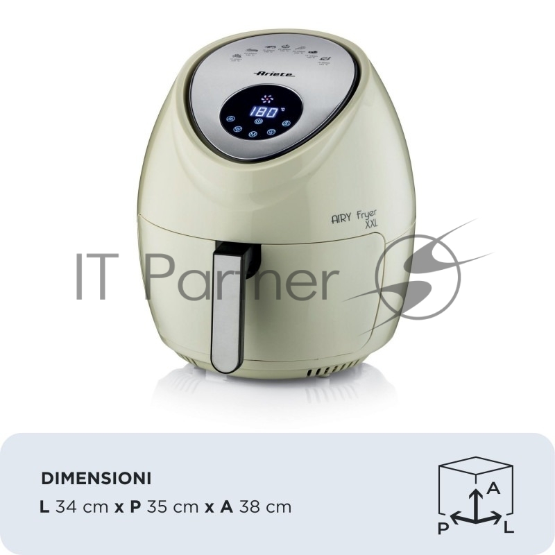 Аэрофритюрница Ariete 00C461802AR0 4618 BEIGESLVR