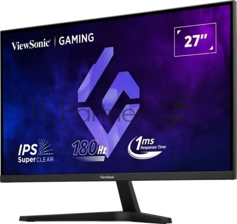 Монитор ViewSonic 27 VX27G1-HD черный IPS LED 16:9 HDMI матовая 300cd 178гр/178гр 1920x1080 180Hz DP FHD 3.5кг