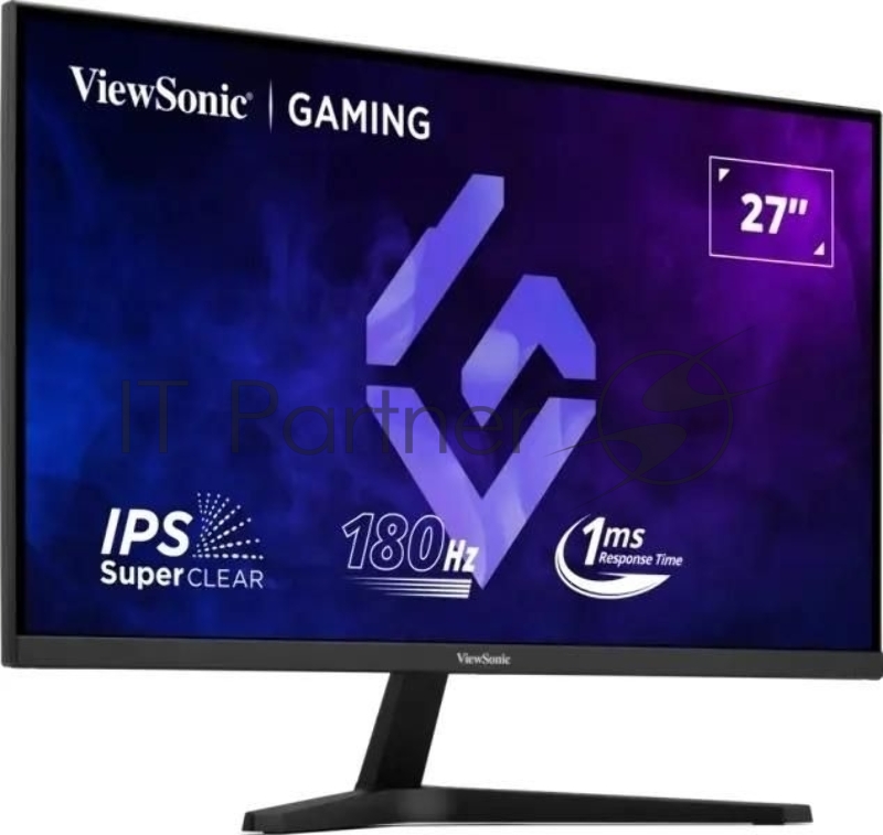 Монитор ViewSonic 27 VX27G1-HD черный IPS LED 16:9 HDMI матовая 300cd 178гр/178гр 1920x1080 180Hz DP FHD 3.5кг
