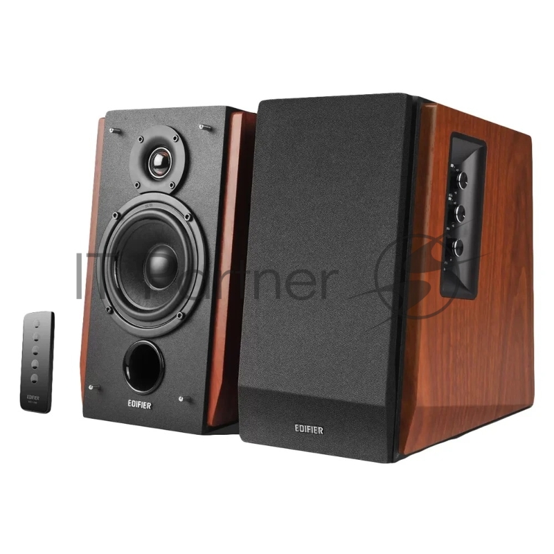 Колонки Edifier R1700 ВТ {2.0 Активные, 2 x 33W RMS, 85 дБА, дерево, беспроводной пульт ДУ}