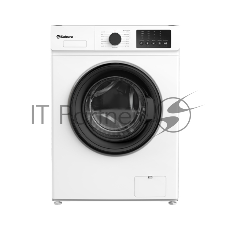 Стиральная машина SAKURA SA-8206W белый, загрузка фронтальная 6 кг, 1200 об/мин, класс A