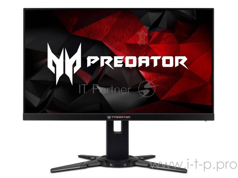 Я_МОНИТОР 24.5 Acer Predator XB252Qbmiprz Black/Red (LED, Wide, 1920x1080, 240Hz, 1ms, 170°/160°, 4