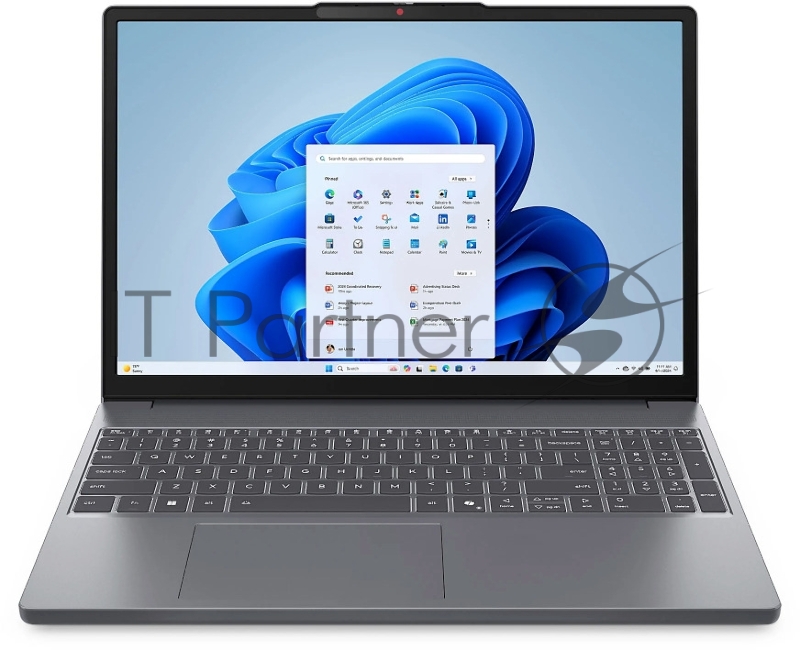 Ноутбук Lenovo IdeaPad Slim 3 15ARP10/15.3/IPS/AMD Ryzen 7 7735HS/16Gb/512Gb SSD/AMD Radeon Graphics/noOS/серый/1.59kg