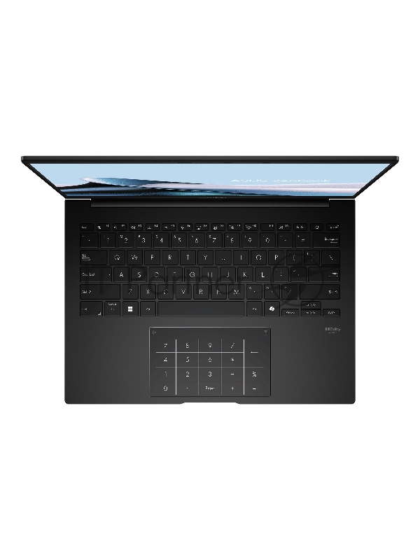 ASUS ZenBook 14 OLED UM3406GA-QD160 AMD Ryzen AI 7 445 2000MHz/14/1920х1200/32GB/1024 SSD/AMD Radeon 840M/Wi-Fi/Bluetooth/DOS (90NB17R1-M00870) Black