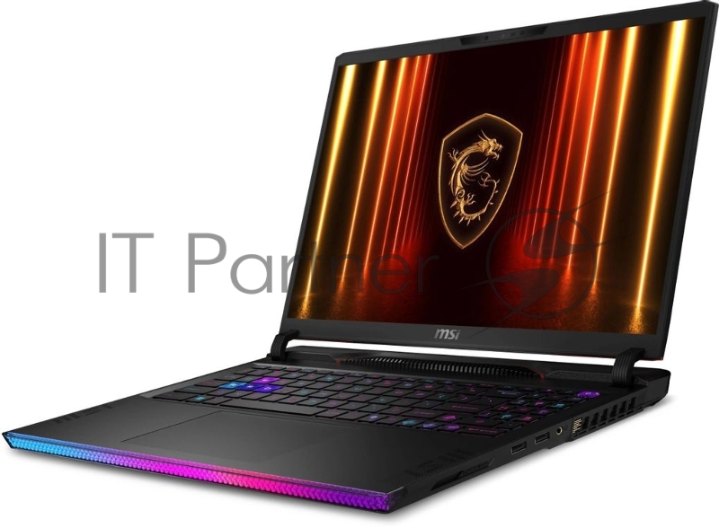 Ноутбук MSI Raider 16 HX AI A2XWHG-814XRU/16/IPS/Intel Core Ultra 7 255HX/32Gb/1Tb SSD/NVIDIA GeForce RTX5070Ti 12Gb/Windows 11 Pro/черный/2.7kg