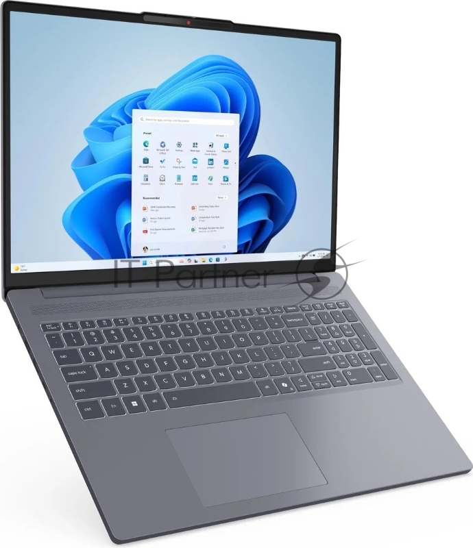 Ноутбук Lenovo IdeaPad Slim 3 16ARP10/16/IPS/AMD Ryzen 5 150/16GB/512GB SSD/AMD Radeon 660M/Без ОС/серый/1.73kg
