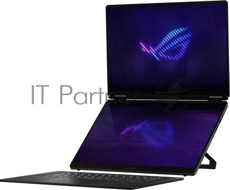 Ноутбук Asus ROG Zephyrus Duo 16 GX651AX-SR117W Core Ultra 9 386H 64Gb SSD1Tb NVIDIA GeForce RTX 5090 24Gb 16 OLED Touch 3K (2880x1800) Windows 11 Home dk.grey WiFi BT Cam Bag (90NR0NT2-M00520)