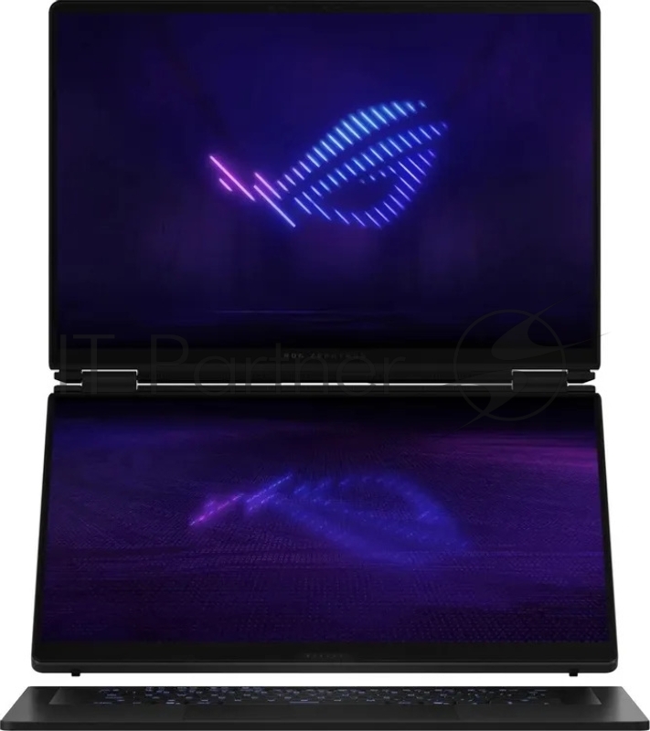 Ноутбук Asus ROG Zephyrus Duo 16 GX651AX-SR117W Core Ultra 9 386H 64Gb SSD1Tb NVIDIA GeForce RTX 5090 24Gb 16 OLED Touch 3K (2880x1800) Windows 11 Home dk.grey WiFi BT Cam Bag (90NR0NT2-M00520)