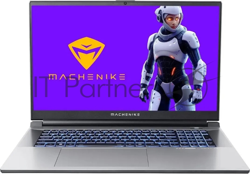 Ноутбук Machenike L17 Pulsar L Core i5 12450H 16Gb SSD1Tb NVIDIA GeForce RTX4050 6Gb 17.3 IPS FHD (1920x1080) FreeDOS grey WiFi BT Cam 2668mAh (JJ00GA00JRU)