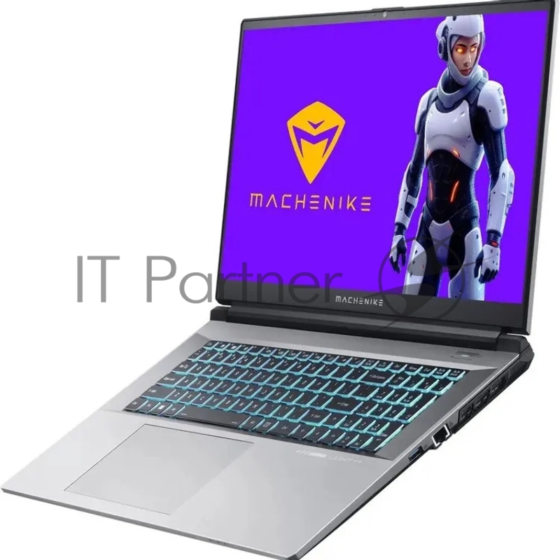 Ноутбук Machenike L17 Pulsar L Core i5 12450H 16Gb SSD1Tb NVIDIA GeForce RTX4050 6Gb 17.3 IPS FHD (1920x1080) FreeDOS grey WiFi BT Cam 2668mAh (JJ00GA00JRU)