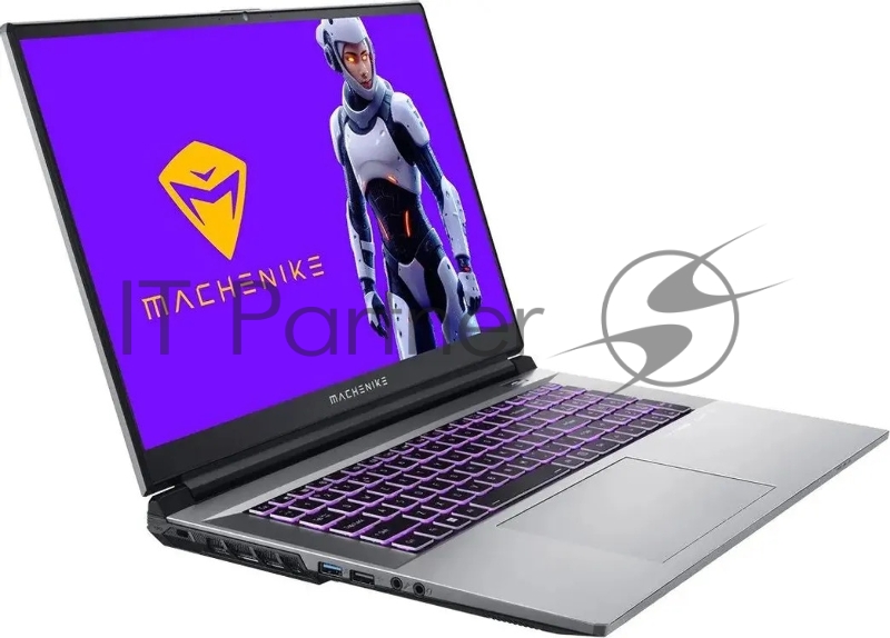 Ноутбук Machenike L17 Pulsar L Core i5 12450H 16Gb SSD1Tb NVIDIA GeForce RTX4050 6Gb 17.3 IPS FHD (1920x1080) FreeDOS grey WiFi BT Cam 2668mAh (JJ00GA00JRU)