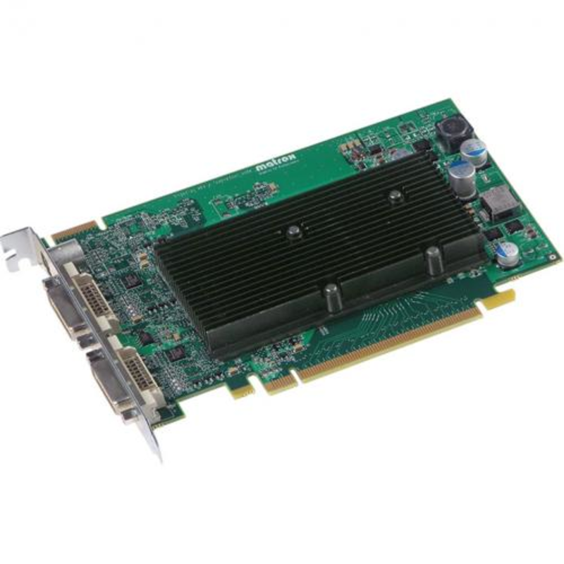 Проф Видеокарта Matrox M9120 512Mb DDR2 128bit DVIx2 (M9120-E512F) OEM