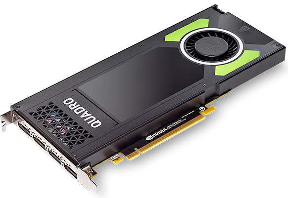 Профессиональная видеокарта HP 1ME40AA Graphics Card NVIDIA Quadro P4000, 8GB, (Z240 Tower, Z440, Z640, Z840, Z2 G4 Tower, Z4, Z6, Z8)
