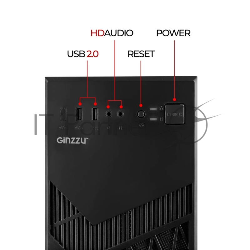 Компьютерный корпус Ginzzu A410 ATX