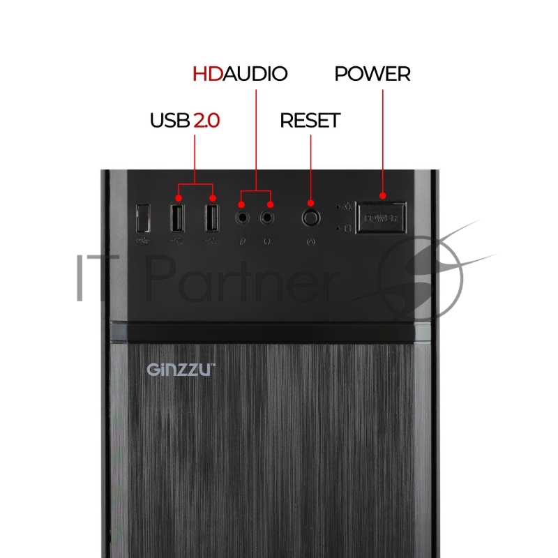 Компьютерный корпус Ginzzu A420 ATX