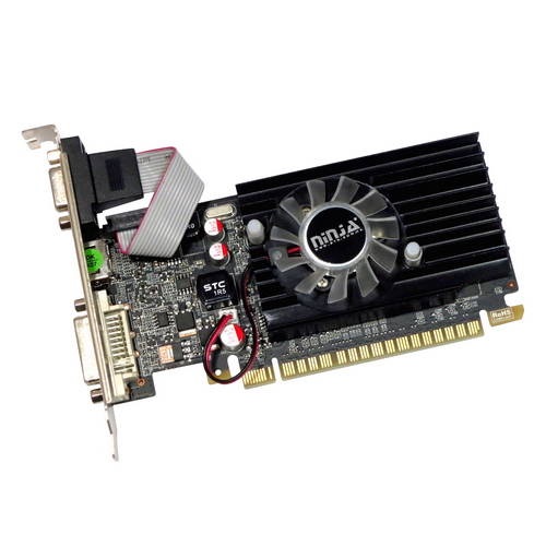 Видеокарта NK73NPU23F, GT730 PCIE (96SP) 2G 128BIT DDR3 (DVI/HDMI/CRT) RTL {50}