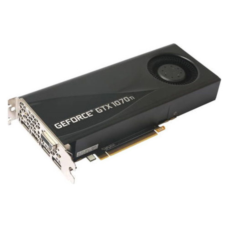 Видеокарта Zotac GTX 1070 Ti ZT-P10710J-10B 8GB Blower GDDR5 256bit 1607/8008MHz DVI-D(HDCP)/HDMI/3*DisplayPort Bulk